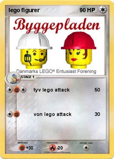 Pokemon lego figurer