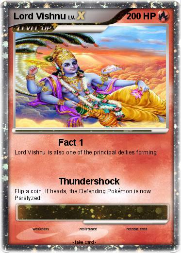 Pokemon Lord Vishnu