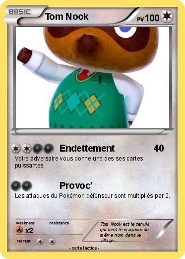 Pokemon Tom Nook