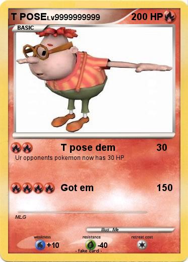 Pokemon T POSE