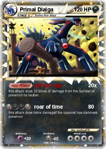 Pokemon Primal Dialga