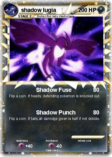 Pokemon shadow lugia
