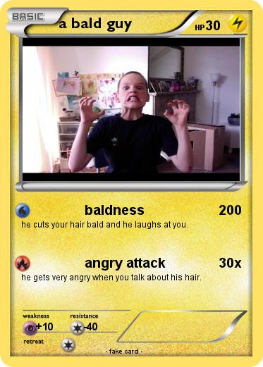 Pokemon a bald guy