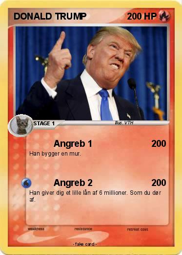 Pokemon DONALD TRUMP