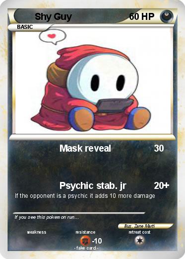 Pokemon Shy Guy