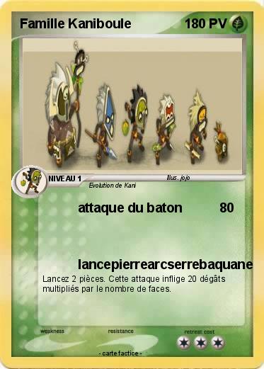 Pokemon Famille Kaniboule