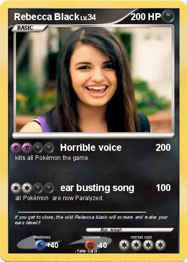 Pokemon Rebecca Black