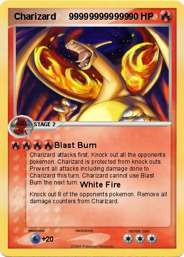Pokemon Charizard     999999999999