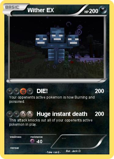 Pokemon Wither EX