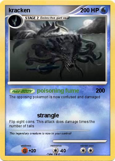 Pokemon kracken