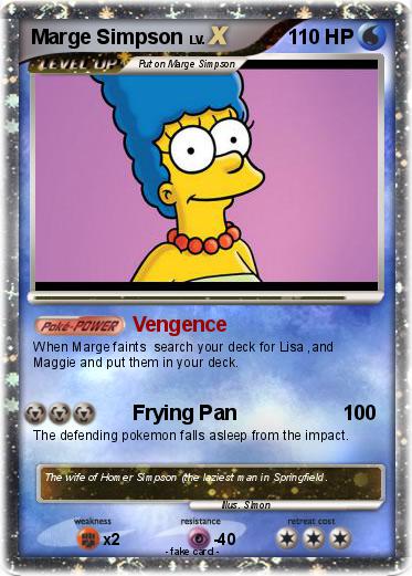Pokemon Marge Simpson