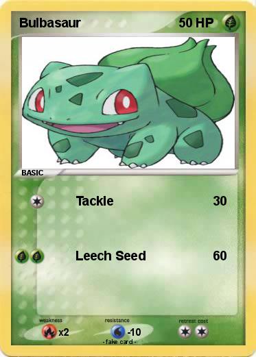 Pokemon Bulbasaur