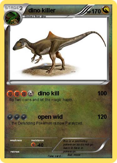 Pokemon dino killer