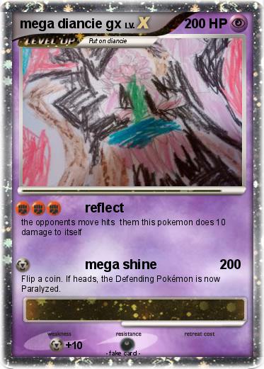 Pokemon mega diancie gx