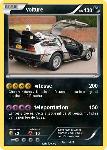 Pokemon voiture