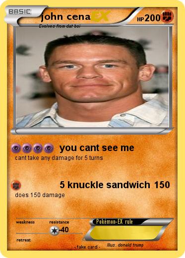 Pokemon john cena