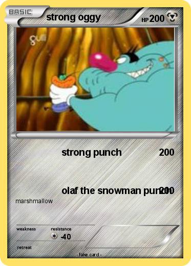Pokemon strong oggy