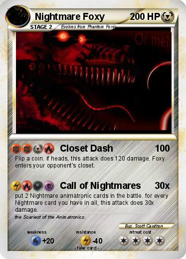 Pokemon Nightmare Foxy
