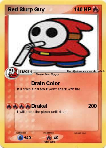 Pokemon Red Slurp Guy