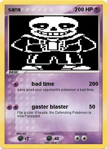Pokemon sans