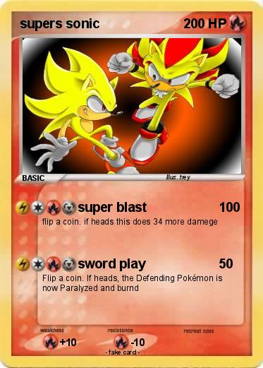 Pokemon supers sonic