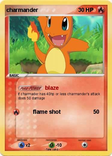 Pokemon charmander