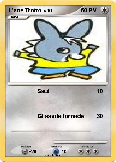 Pokemon L'ane Trotro