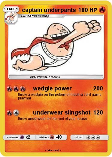 Pokemon captain underpants