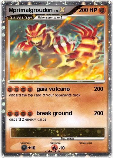 Pokemon Mprimalgroudon