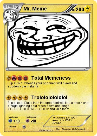 Pokemon Mr. Meme