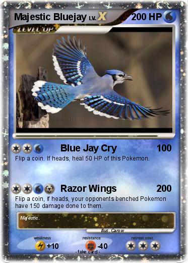 Pokemon Majestic Bluejay
