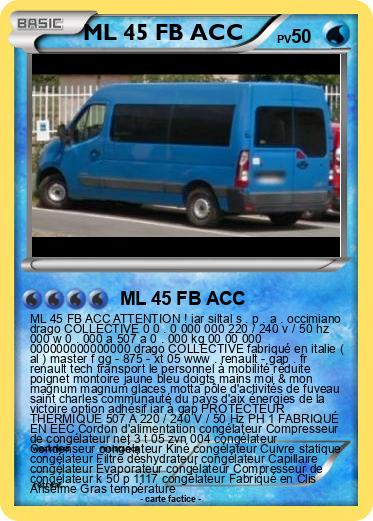 Pokemon ML 45 FB ACC