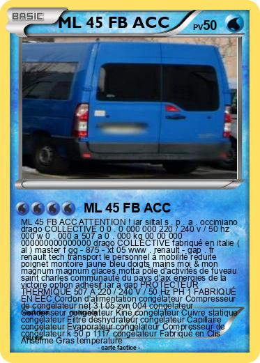 Pokemon ML 45 FB ACC