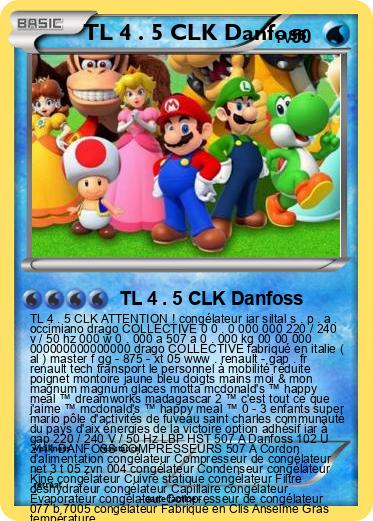 Pokemon TL 4 . 5 CLK Danfoss
