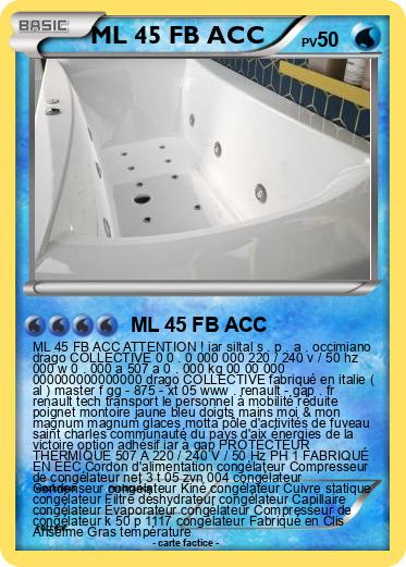 Pokemon ML 45 FB ACC