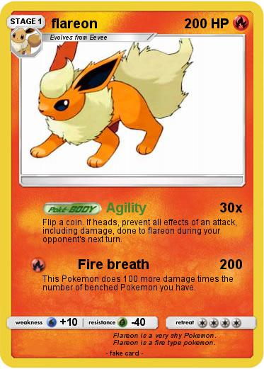 Pokemon flareon
