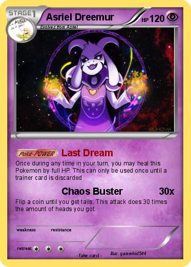 Pokemon Asriel Dreemur