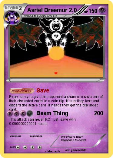 Pokemon Asriel Dreemur 2.0