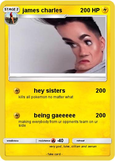 Pokemon james charles