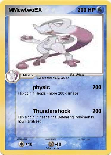 Pokemon MMewtwoEX