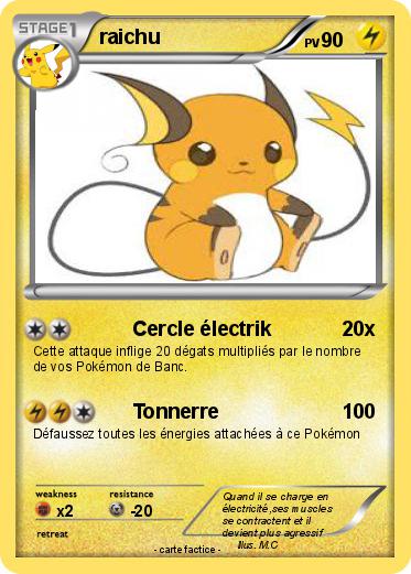 Pokemon raichu