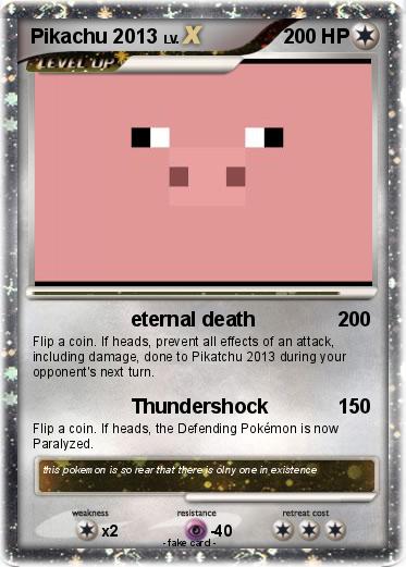 Pokemon Pikachu 2013