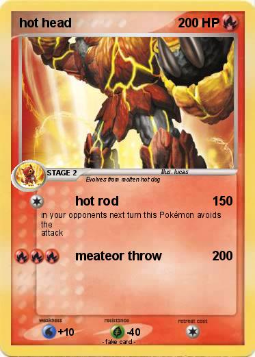 Pokemon hot head