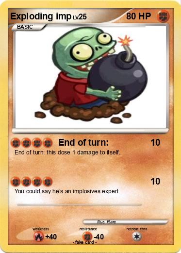 Pokemon Exploding imp