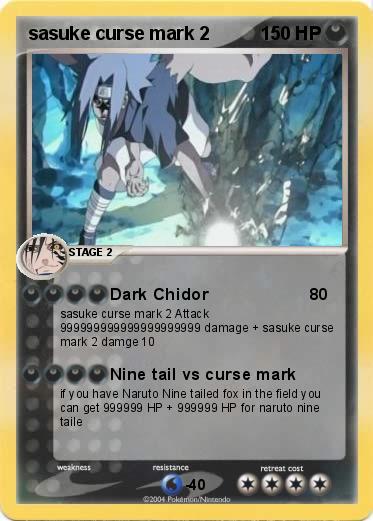 Pokemon sasuke curse mark 2
