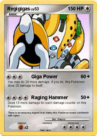 Pokemon Regigigas