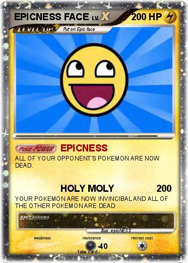 Pokemon EPICNESS FACE