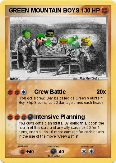 Pokemon GREEN MOUNTAIN BOYS