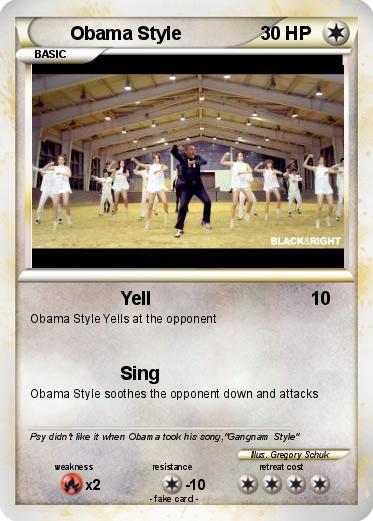 Pokemon Obama Style