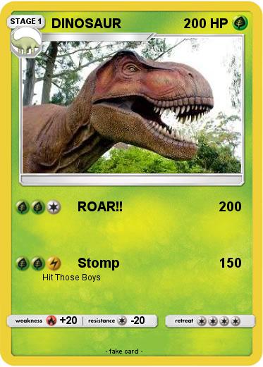Pokemon DINOSAUR